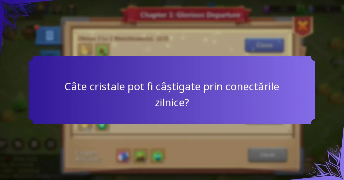 Cum funcționează seriile de conectare în Castle Clash?
