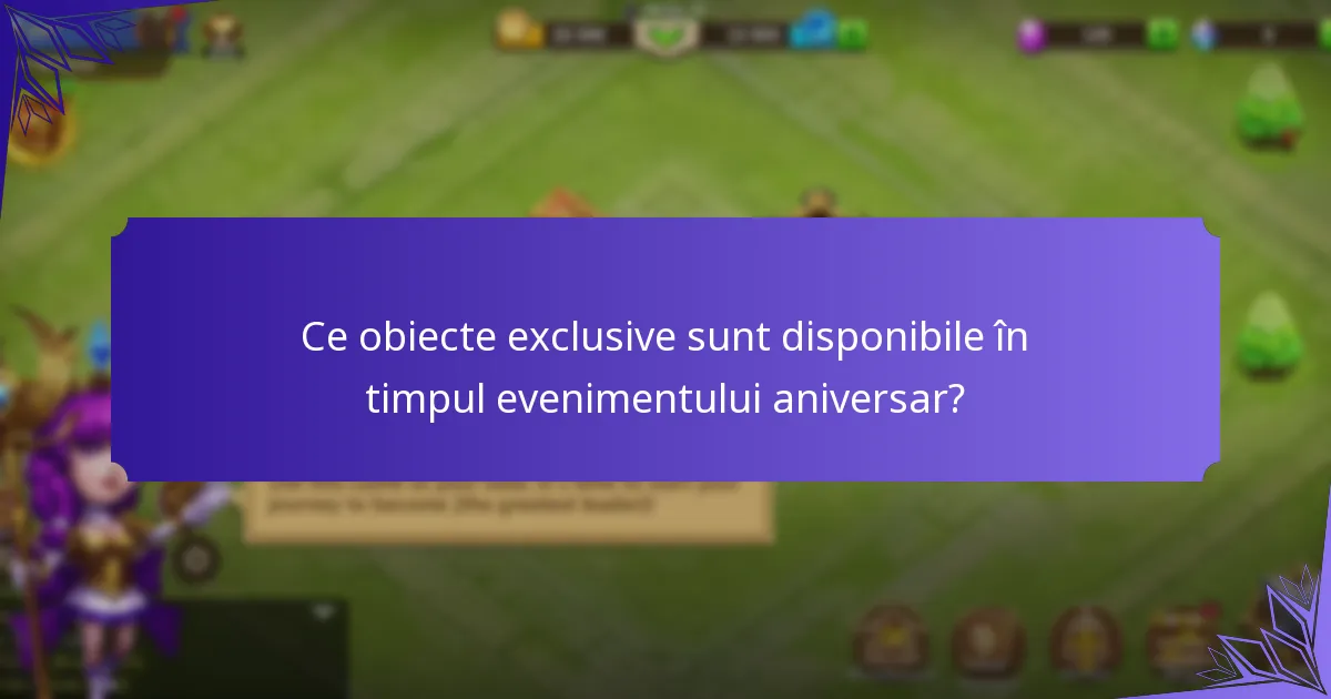 Cum pot jucătorii participa la evenimentul aniversar Castle Clash?