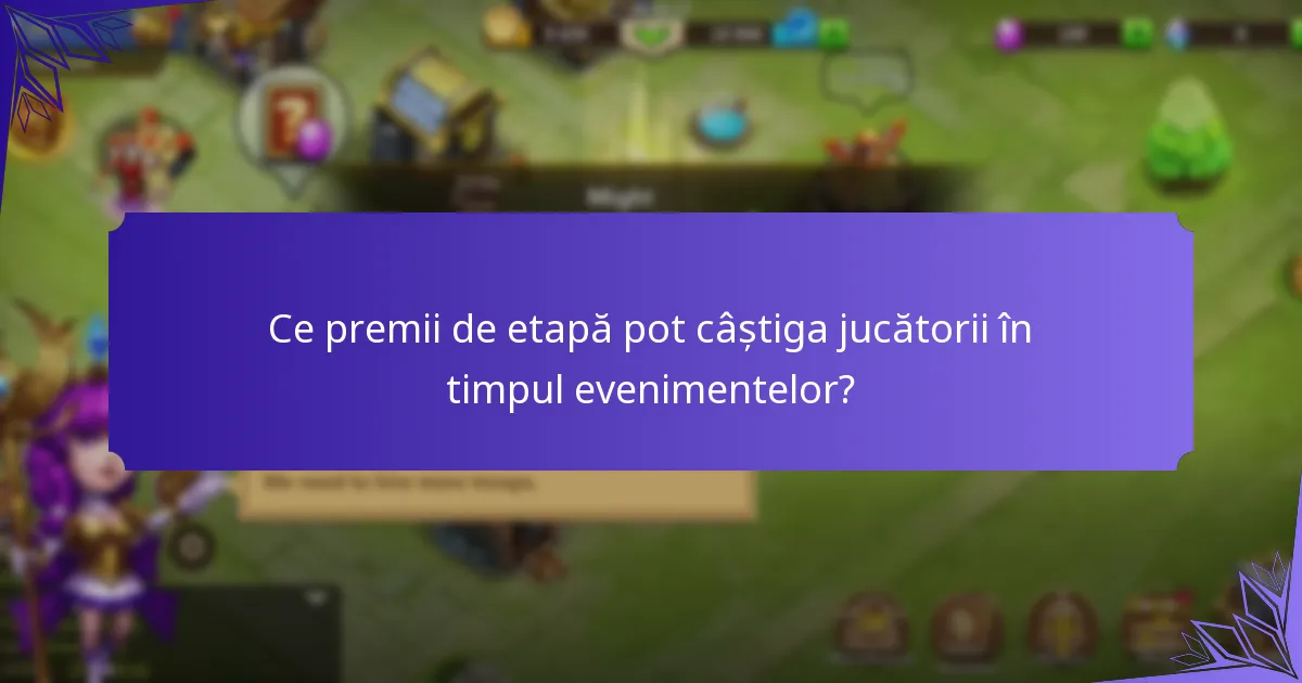 Ce bonusuri sunt disponibile în timpul evenimentelor Castle Clash?