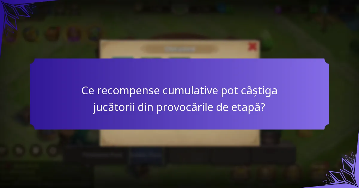 Câte cristale pot fi câștigate prin provocările de etapă?
