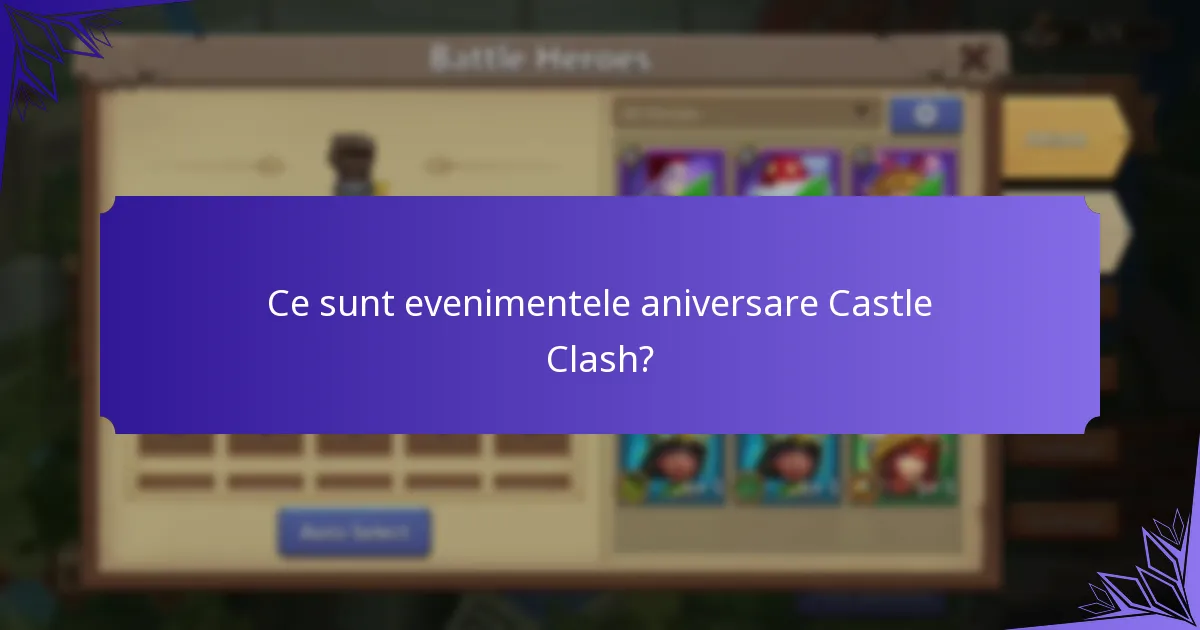 Cum pot jucătorii participa la evenimentele aniversare?